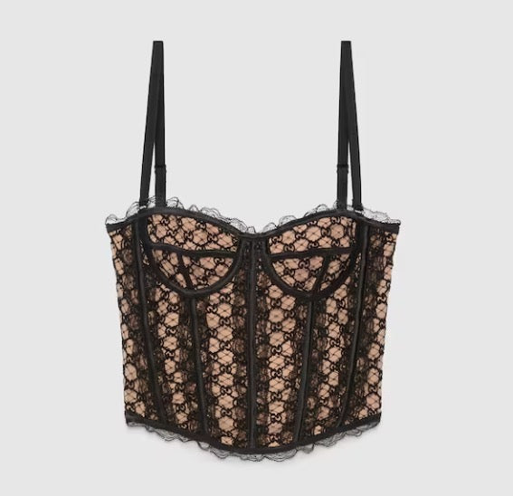 Bustier CC Net and Lace Corset