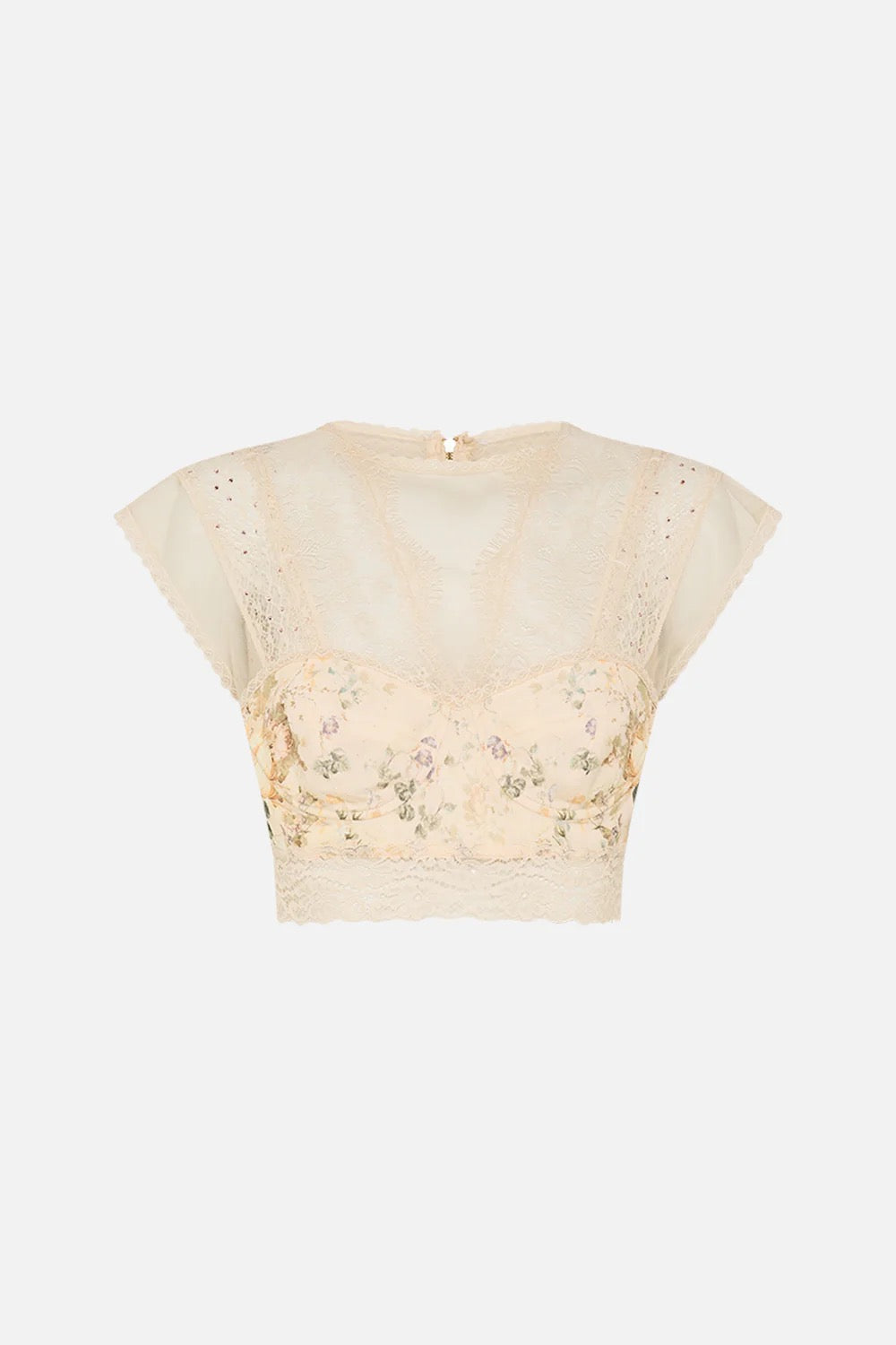 Lace Splice Top