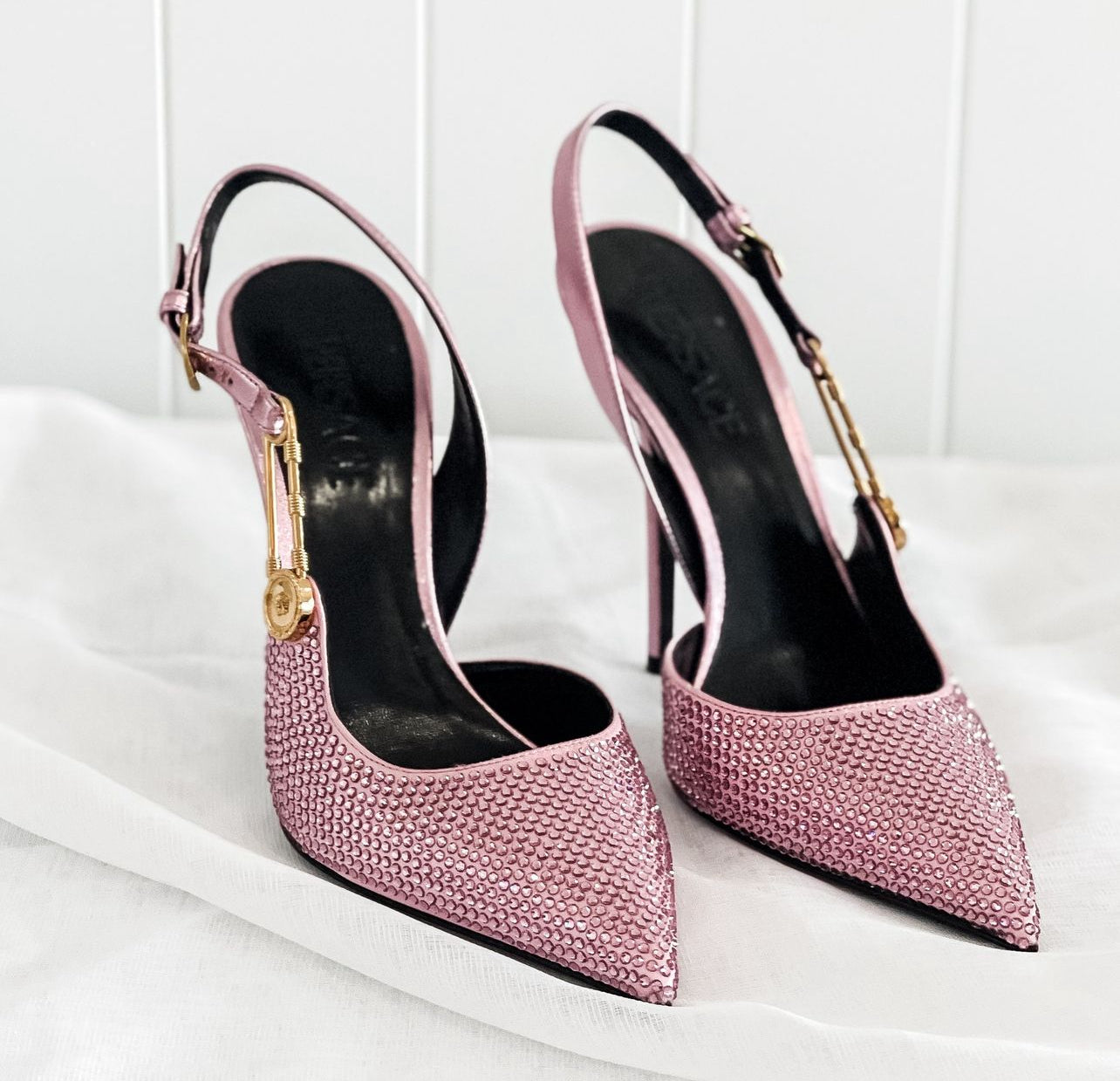 Pink Crystal Medusa 95 Pumps