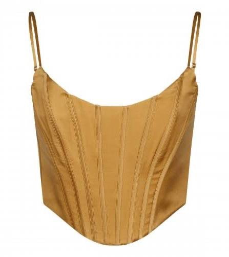 Silk Corset top