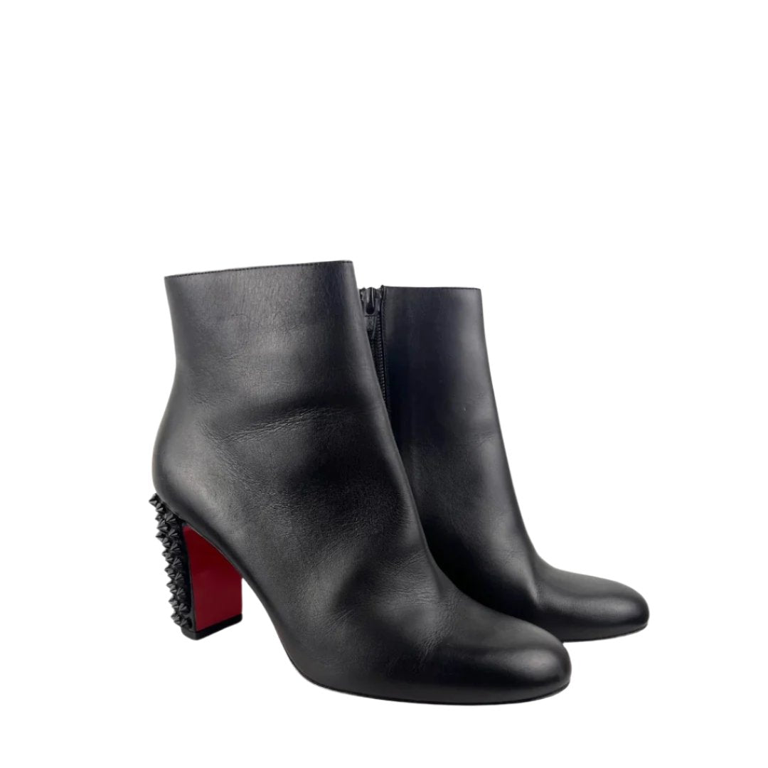 SUZIE FOLK 85 SPIKE ANKLE BOOTS